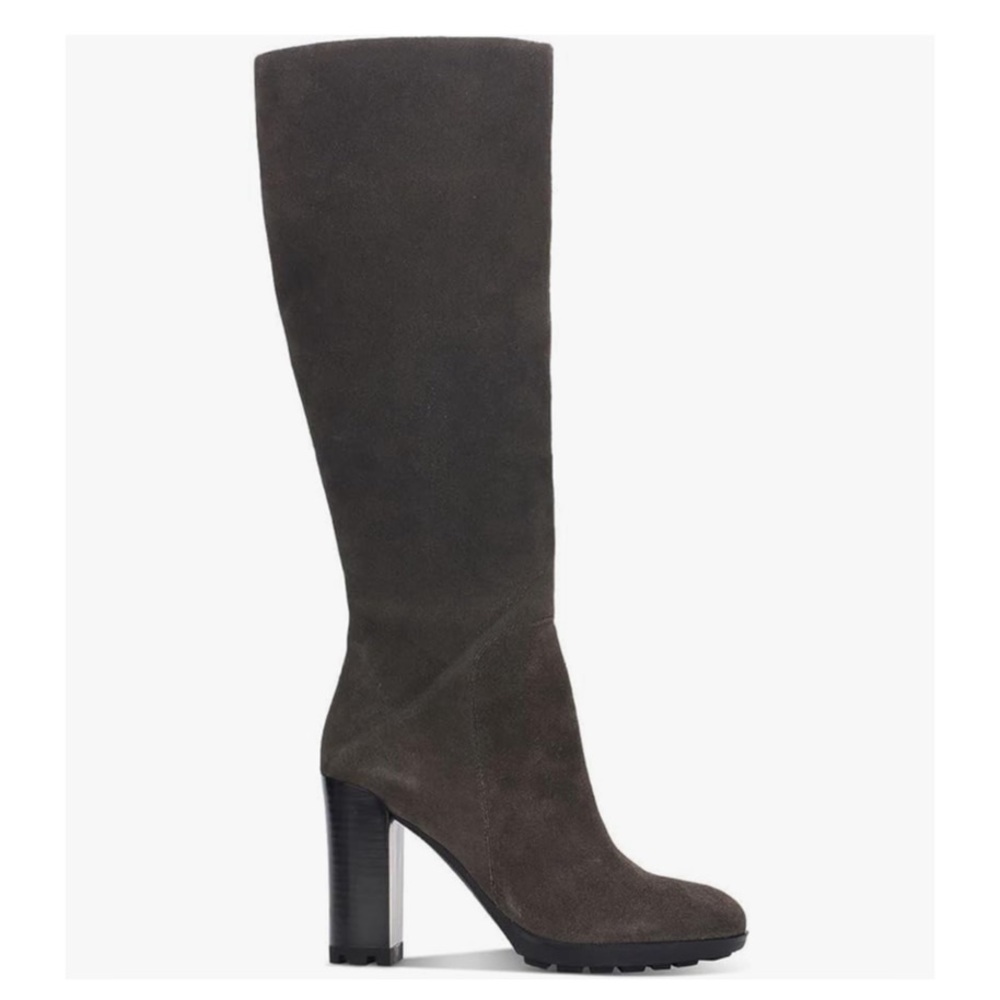 Kenneth Cole Boots Justin 2.0 Gray Knee High NEW IN BOX Size 6.5